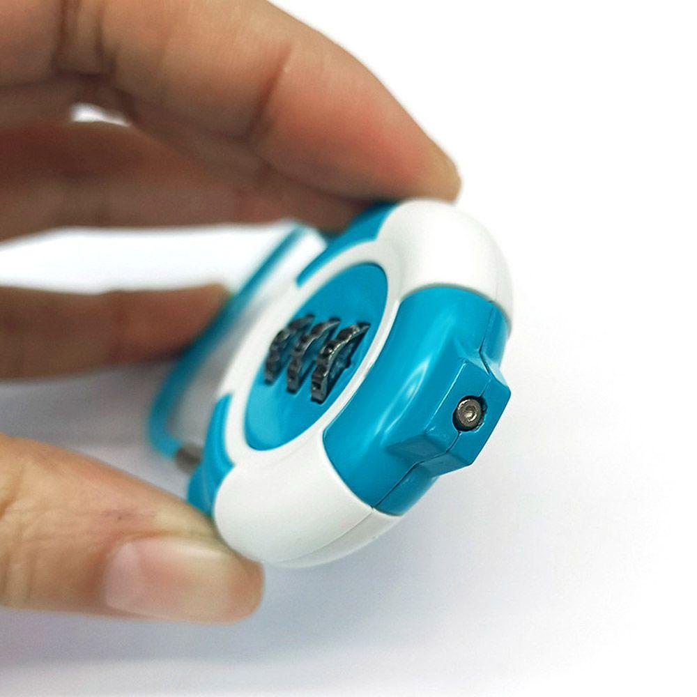 LEISURE Ổ Khóa Mật Khẩu Mini Đa Năng Chống Trộm Kiểu Hoạt Hình Dễ Thương