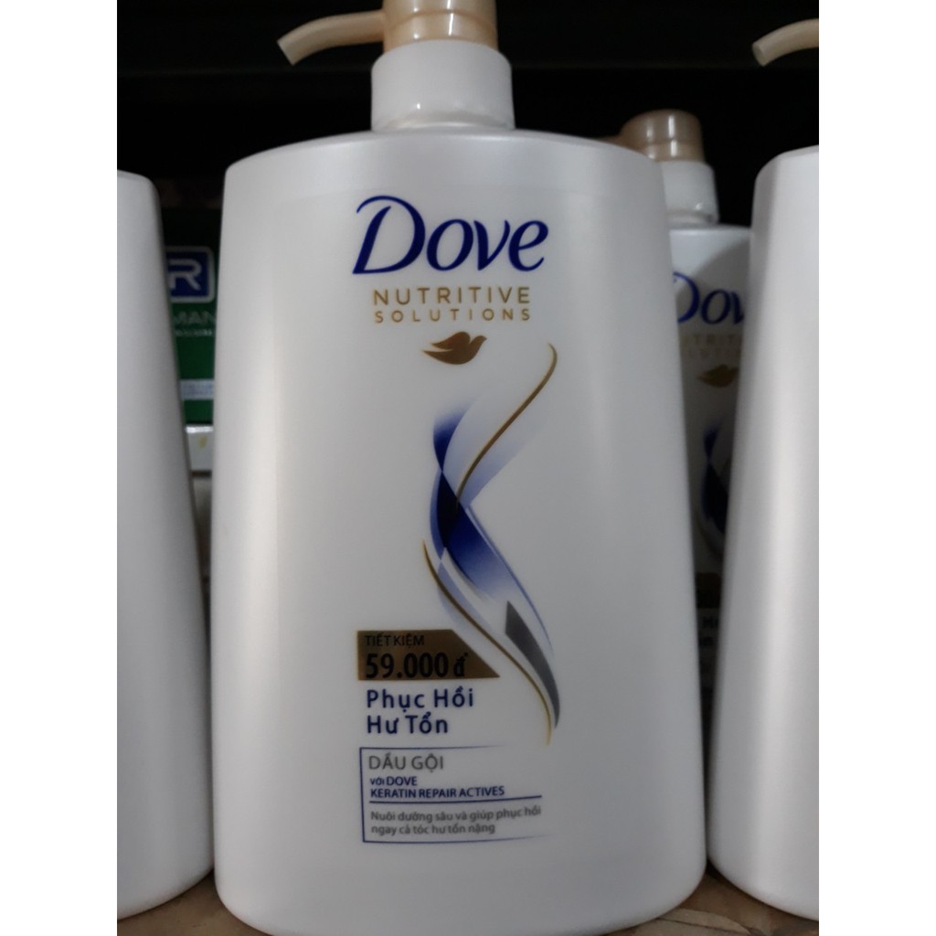 Dầu Gội Dove Phục Hồi Hư Tổn Chai 1.4kg