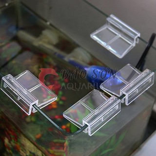 Giá đỡ nắp bể kính bằng mica siêu trong - Miếng đỡ nắp bể cá kính 6-12mm