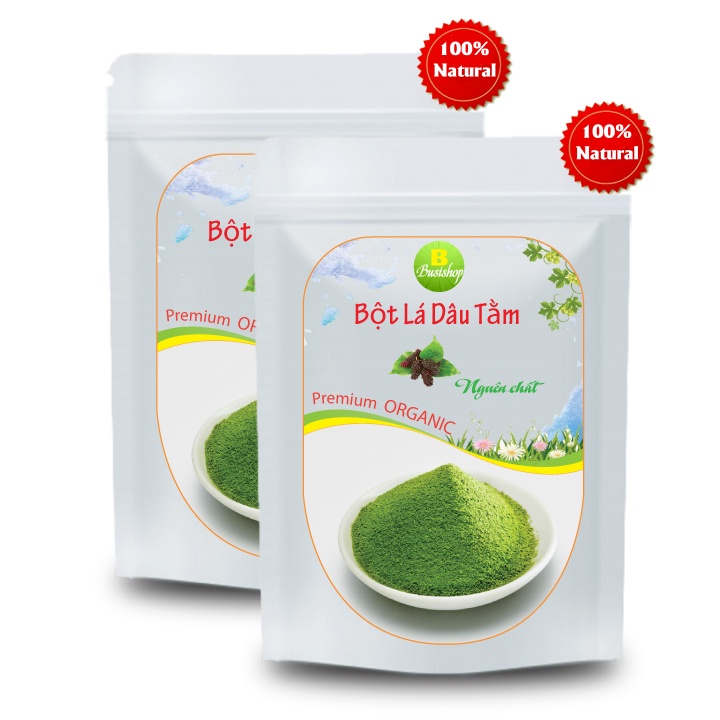 Bột lá dâu tằm nguyên chất 100g