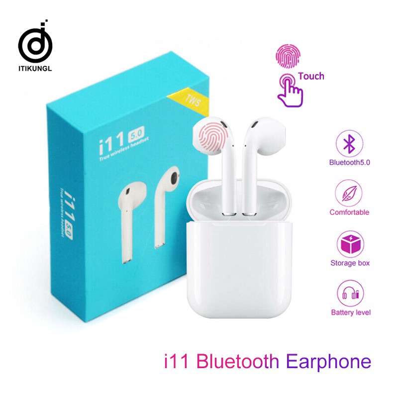 Tai Nghe Bluetooth 5.0 Không Dây I11 Tws