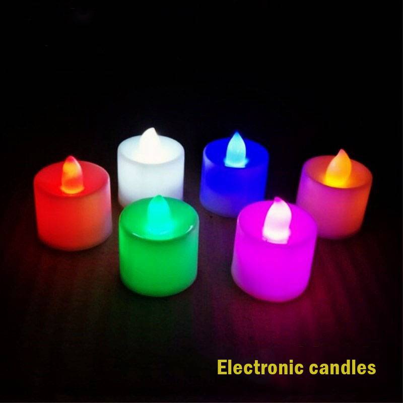 Đèn LED hình nến điện tử sáng tạo trang trí tiệc cưới sinh nhật