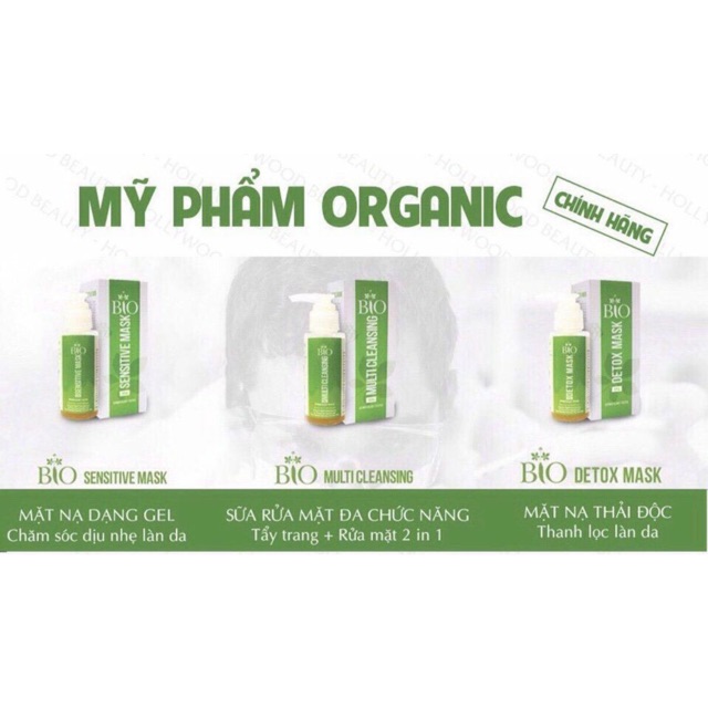 Mặt nạ thải độc BIO DETOX MASK 250g | Mỹ Phẩm ORGANIC