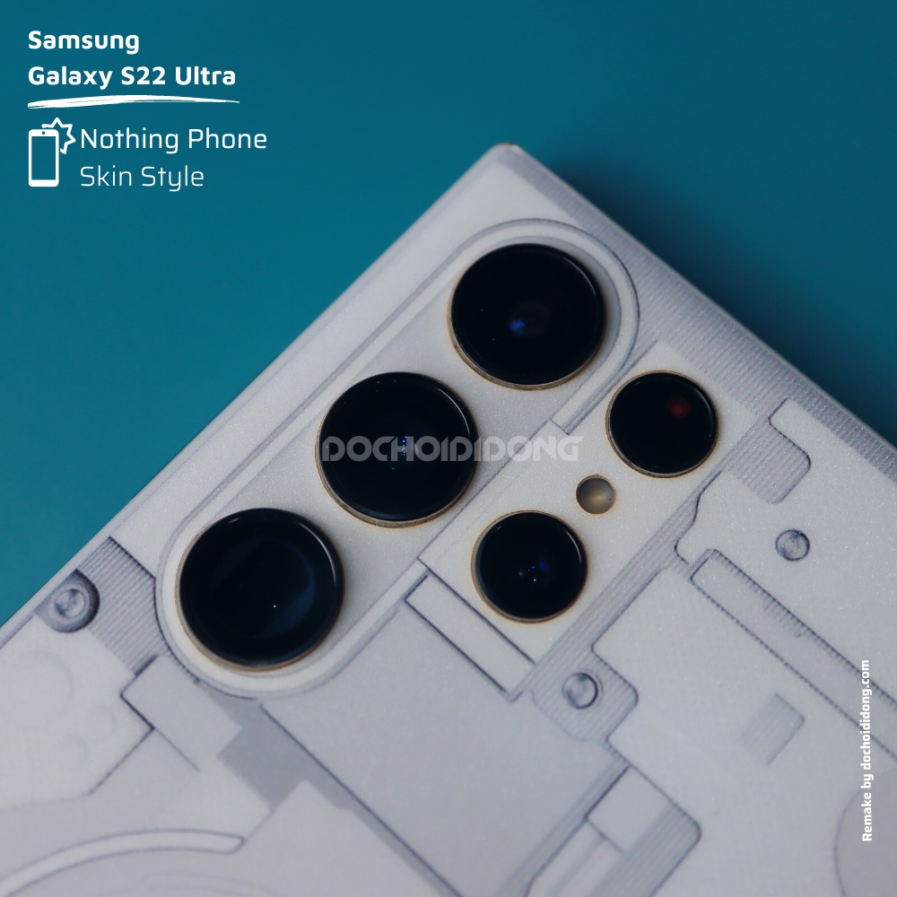 Miếng dán skin Nothing Phone 1 cho Samsung S22 Ultra Note 20 Note 10 Plus S10 5G 9 S20