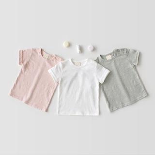 Áo thun cotton trơn cho bé gái