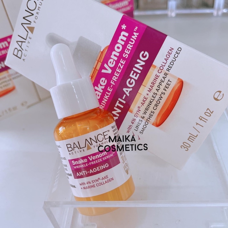 TINH CHẤT CHỐNG LÃO HOÁ SERUM BALANCE SNAKE VENOM 30ML