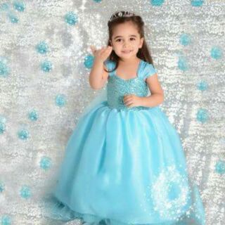 Đầm công chúa Elsa Frozen 17