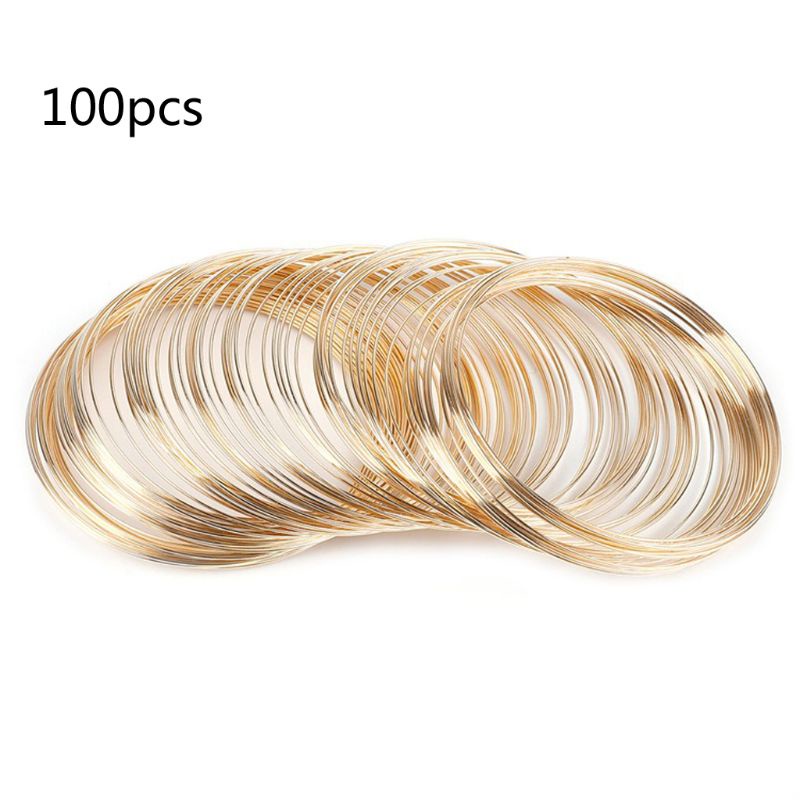 Set 100 Dây Xỏ Hạt Làm Vòng Tay Trang Sức DIY