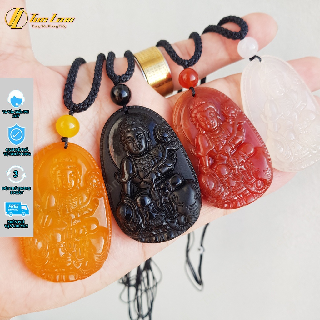 Mặt dây chuyền phật bản mệnh phật phổ hiền bồ tát dành cho tuổi thìn tỵ hợp mệnh - Tuệ Lâm