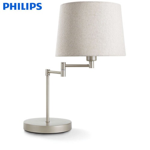 Đèn Trang Trí Để Bàn Philips 36132 Donne Table Lamp - Ánh Sáng Trắng - Hàng Chính Hãng