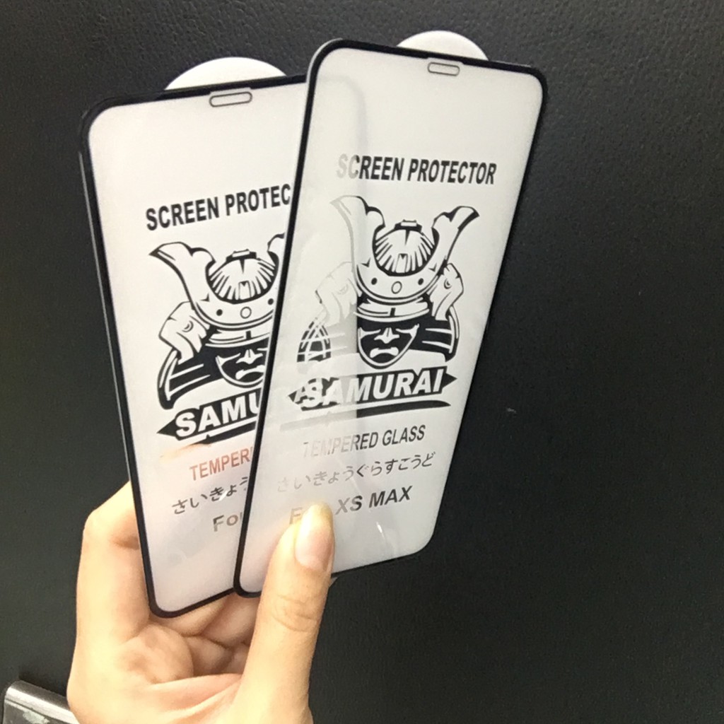 Kính cường lực Iphone Samuraii xịn 9D full màn dành cho Iphone X/Xs/XsMax/11Pro/11ProMax