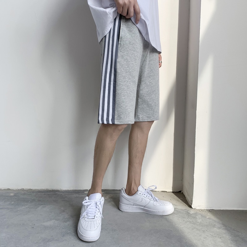 Quần Short Thể Thao Kẻ Sọc Trẻ Trung Thời Trang Cho Nam