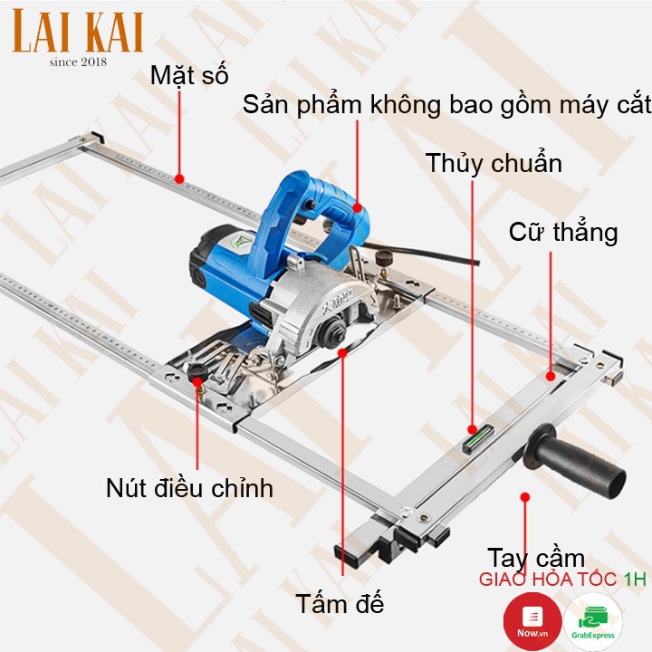 Khung cố định máy cắt gỗ cắt gạch