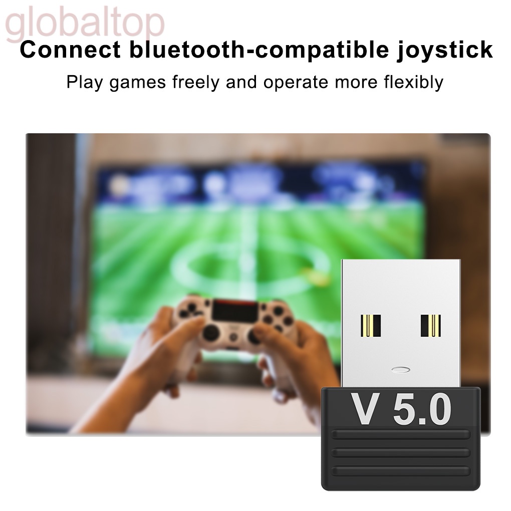 Usb Thu Phát Tín Hiệu Âm Thanh Bluetooth Không Dây Mini Di Động Tiện Dụng Cho Laptop / Máy Tính Bàn