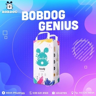 Tã quần bobdog genius size m36-l34-xl32-xxl30 miếng - siêu phẩm nhà bobdog