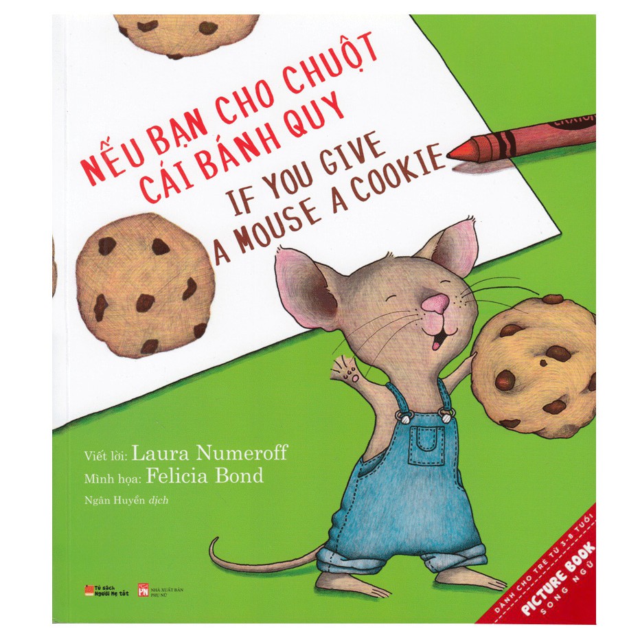 Sách - Nếu Bạn Cho Chuột Cái Bánh Quy (If You Give A Mouse A Cookie...)