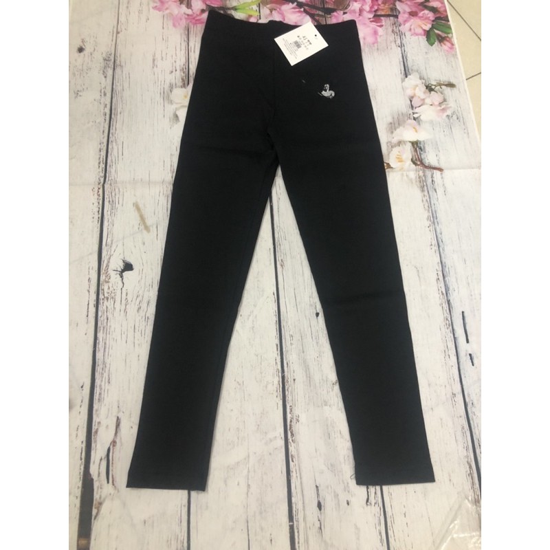 Quần legging len tăm thêu hình chuột mickey trên túi siêu hot mẫu mới thu đông 2020