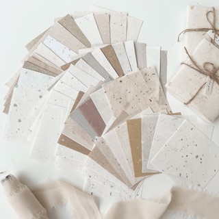 Giấy Handmade trang trí sổ ♪ Dyapaperie ♪ Handmade Paper