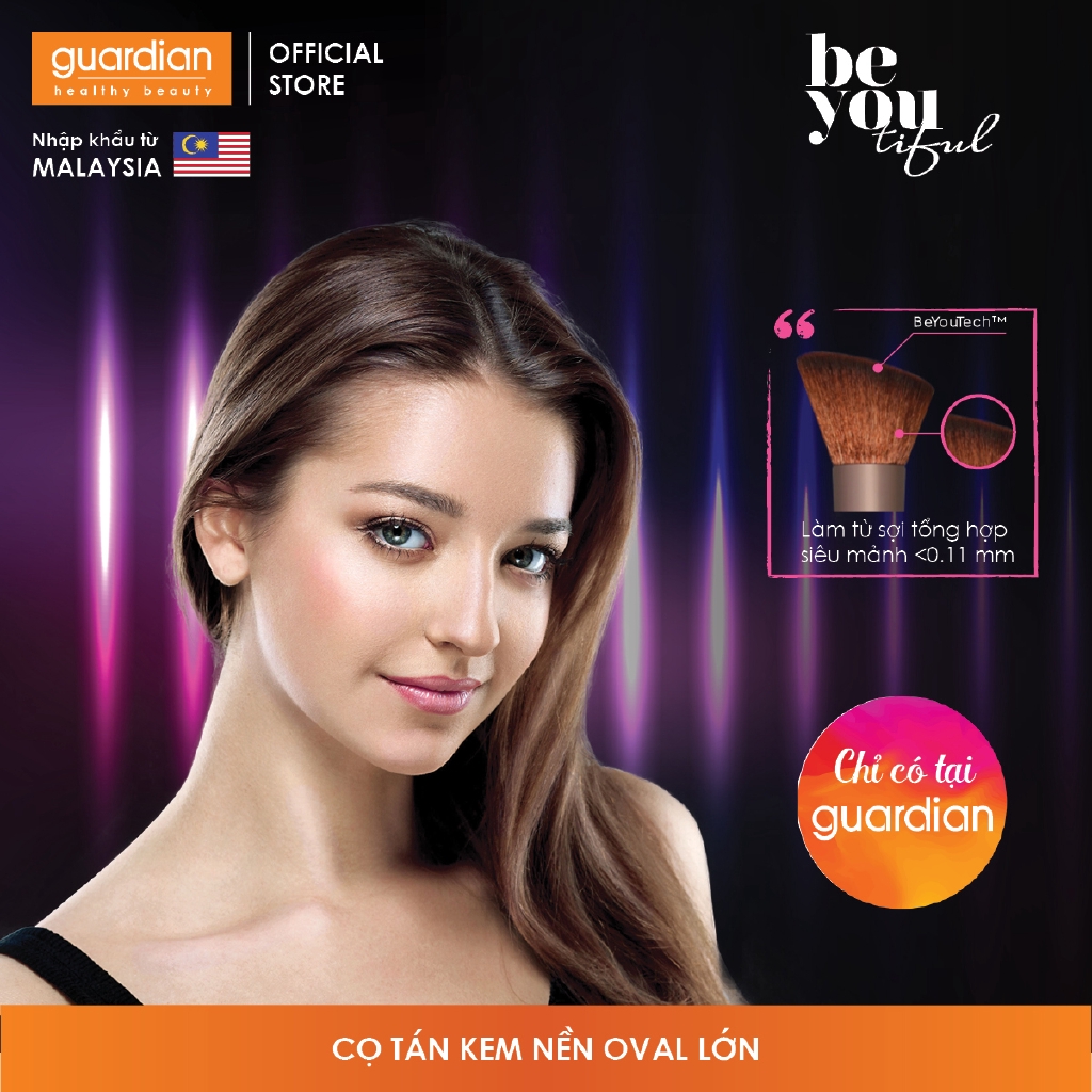 Cọ tán kem nền Be Youtiful dạng Oval lớn