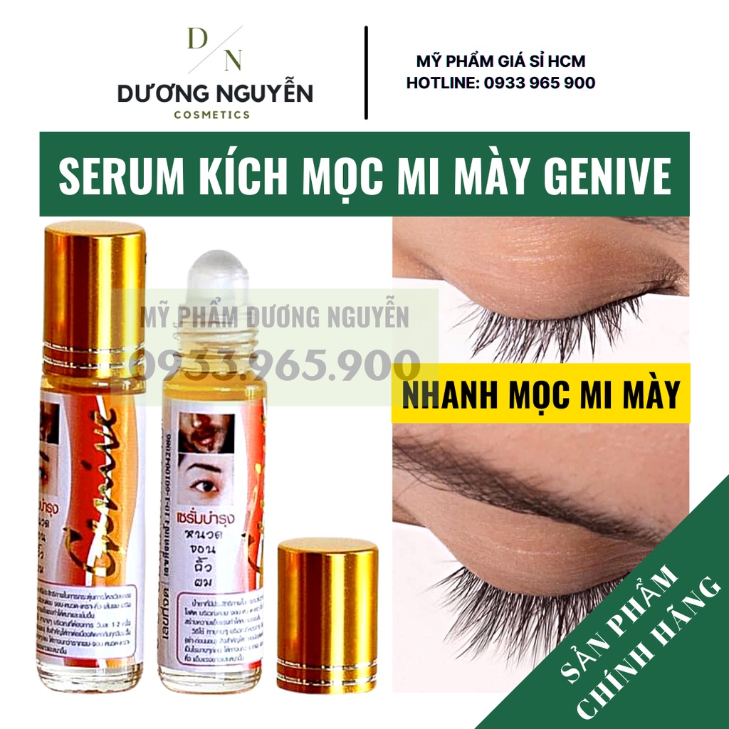 Serum Mọc Dày Mi, Lông Mày, Râu Genive + Tặng 1 Mask