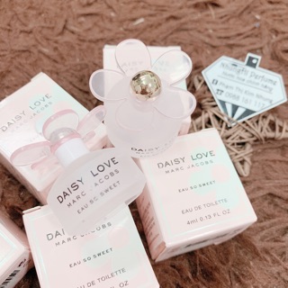 Nước hoa Daisy Love Eau So Sweet mini 4ml mẫu mới 2019