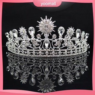 Vương miện đính đá phong cách vintage xinh xắn dành cho nữ