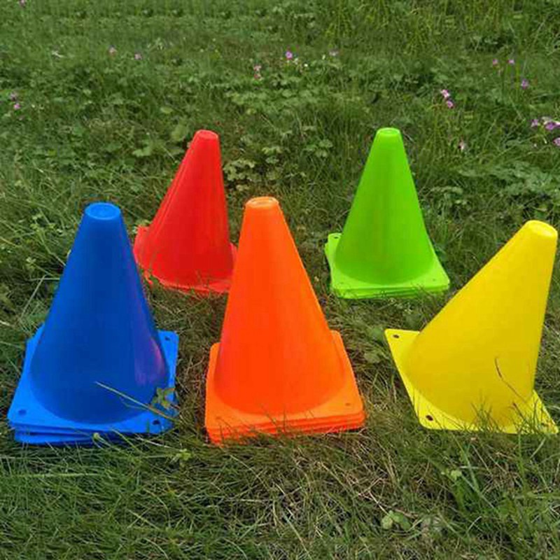 20 Pcs Football Conical Cone Agility Training Sport Cone for Track