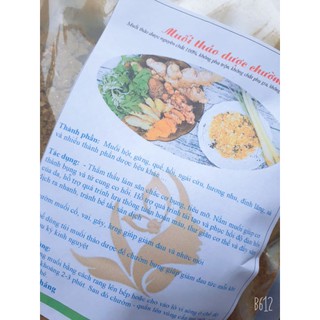 Muối thảo dược sau sinh