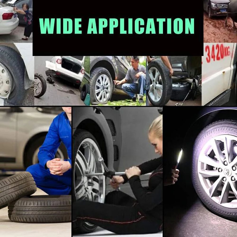 Bộ dụng cụ đinh cao su vá sửa chữa lốp xe hơi / xe máy