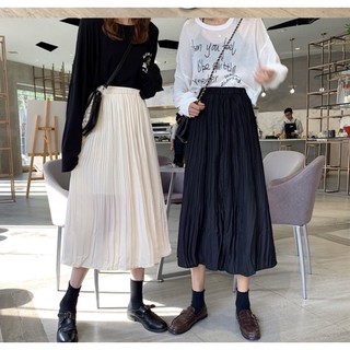 Chân váy xếp ly nhỏ