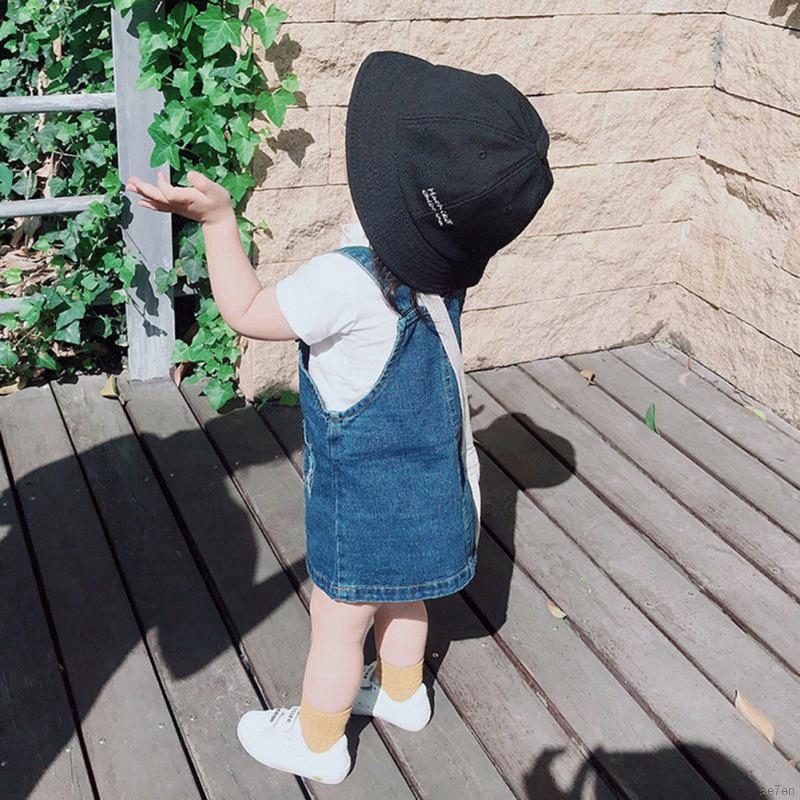 Đầm Yếm Jean Thời Trang Cho Bé Gái Se7