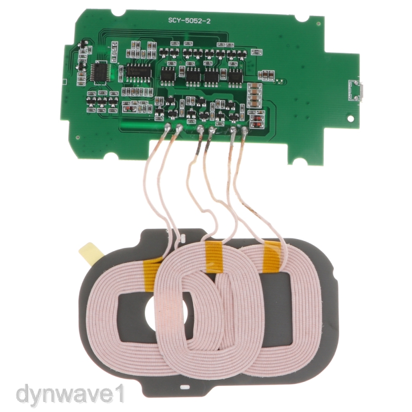 Bảng Mạch Sạc Không Dây Qi Với 3 Cuộn Dây