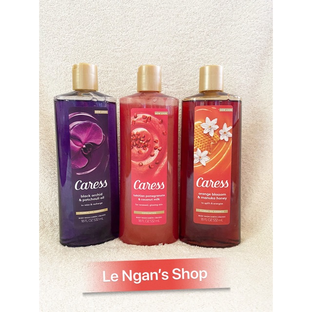 Sữa tắm nước hoa Caress 532ml.