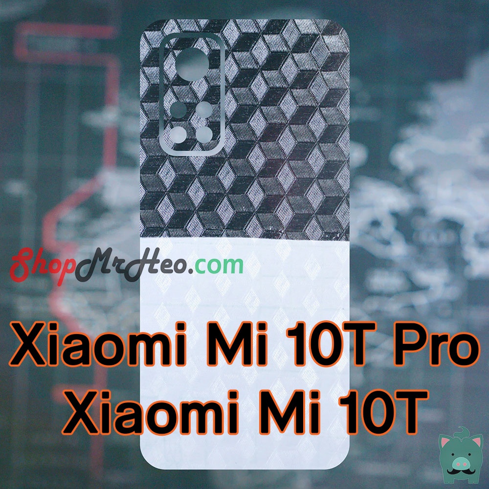Skin Dán Mặt Sau Lưng Vân 3D Xiaomi 11T Pro 5G - Mi 10T Pro