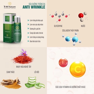 Sữa dưỡng trắng  da  xm - nature
