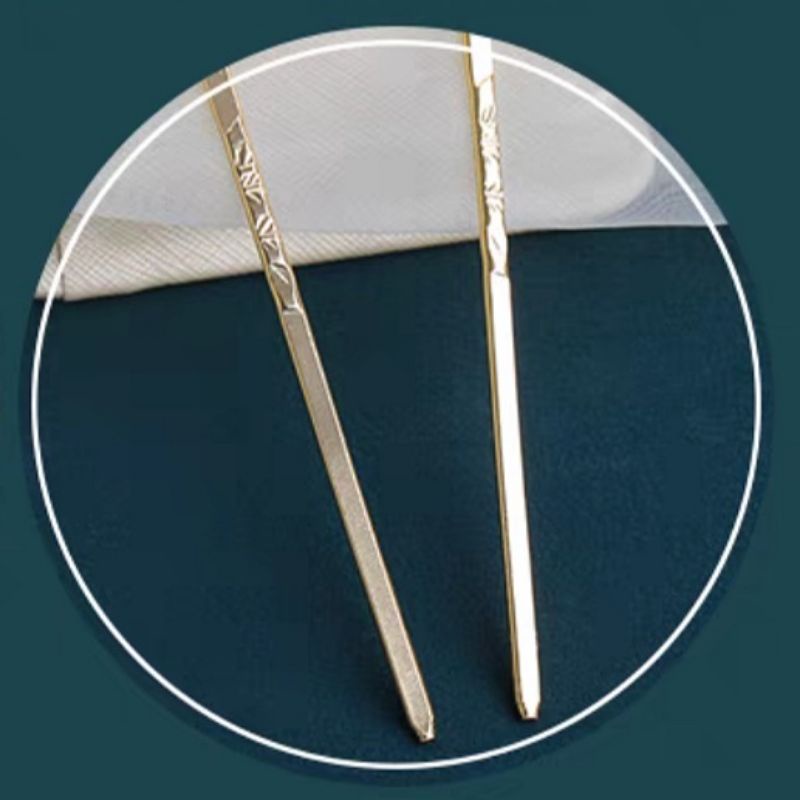 Trâm đôi cài tóc phong cách cổ phong nhẹ nhàng