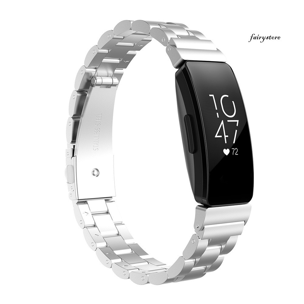 Fs Dây Đeo Inox Cho Đồng Hồ Thông Minh Fitbit Inspire Hr