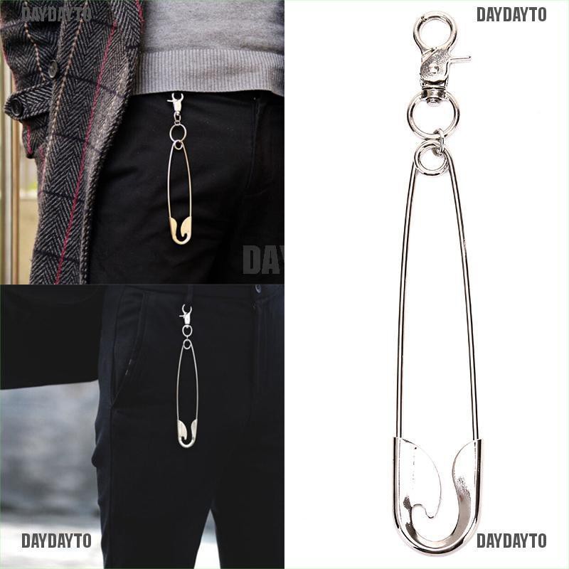 Dây Xích Kim Loại Kẹp Ví / Thắt Lưng Unisex Phong Cách Punk Rock