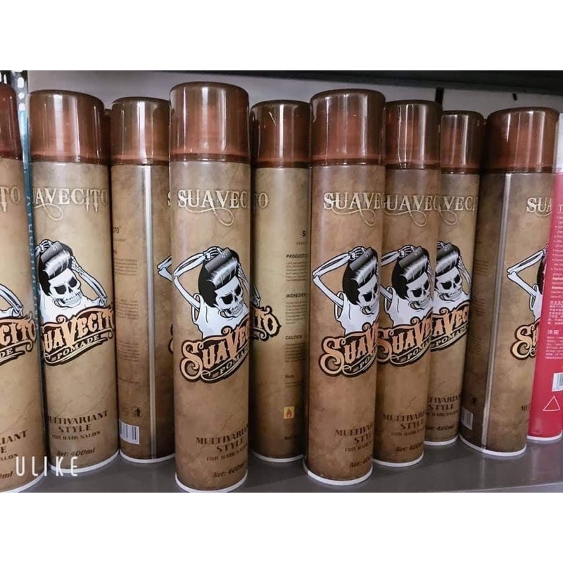 Gôm Xịt Tóc Suavecito 400ml, Keo Xịt Tóc Giữ Nếp Lâu Suavecito Hàng Chính Hãng