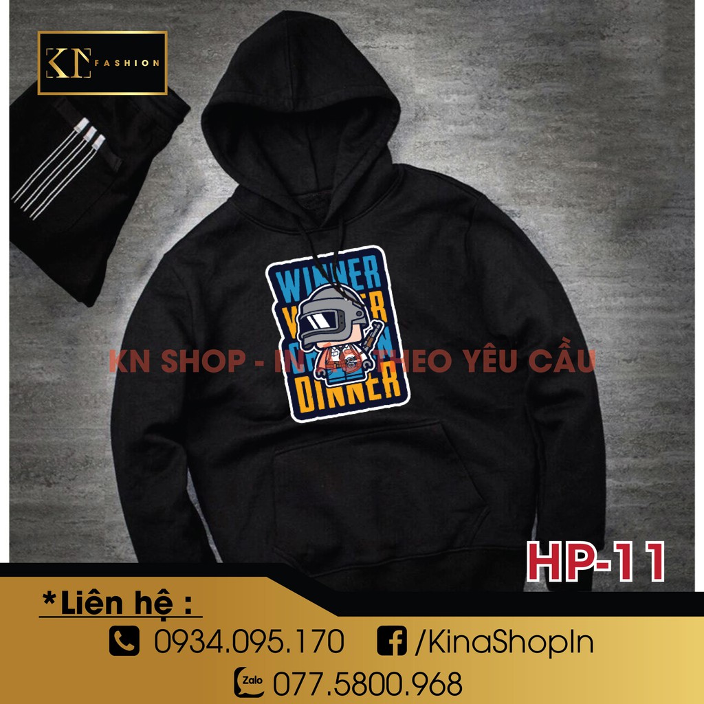 Áo Hoodie Pubg (Playerunknown's Battlegrounds)
