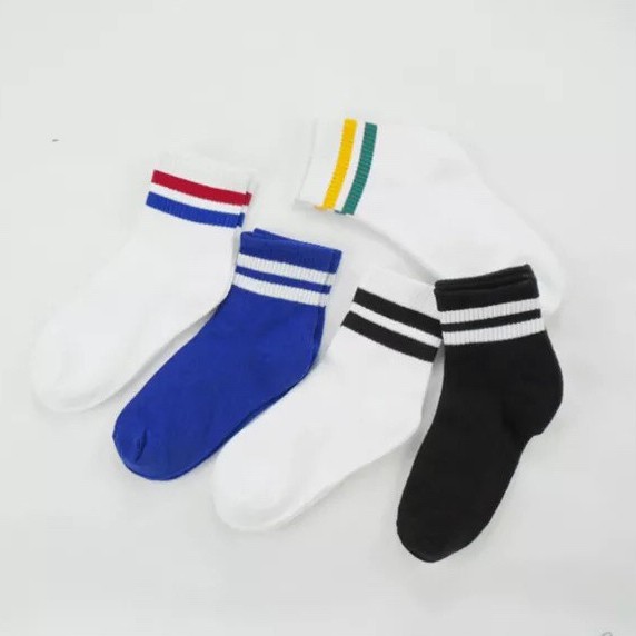 Tất Nữ Cổ Cao Sọc Ngang Màu Sắc tk01