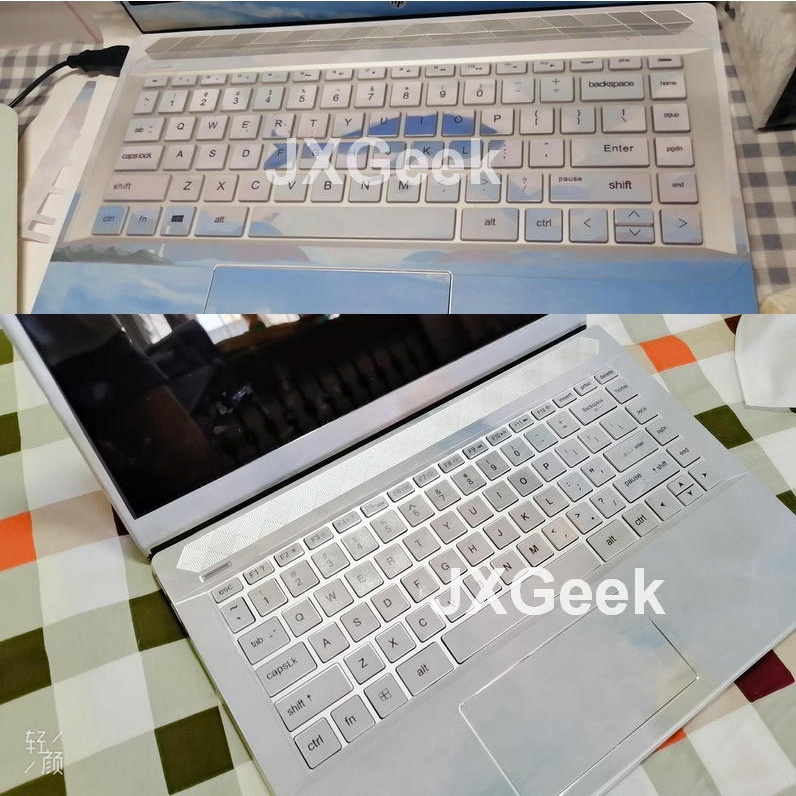 Miếng Dán 3 Mặt Trang Trí Laptop HP Pavilion 14ce 14-ec 14-dv 14 Inch