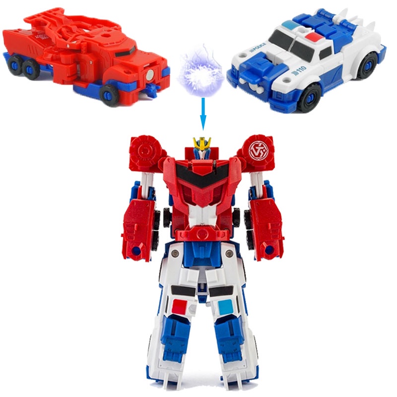 Mô hình đồ chơi xe rô bốt biến hình optimus prime/ kỳ lân tuỳ chọn độc đáo cho bé