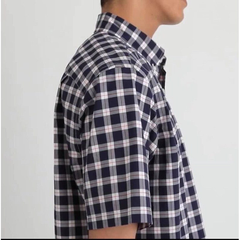 Áo Sơ Mi Kẻ ngắn tay nhật bản