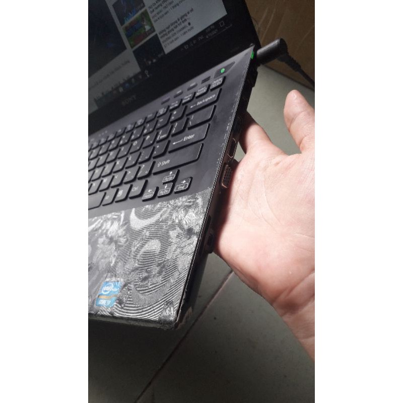 laptop sony i7 ram6g ssd60gb hdd500gb