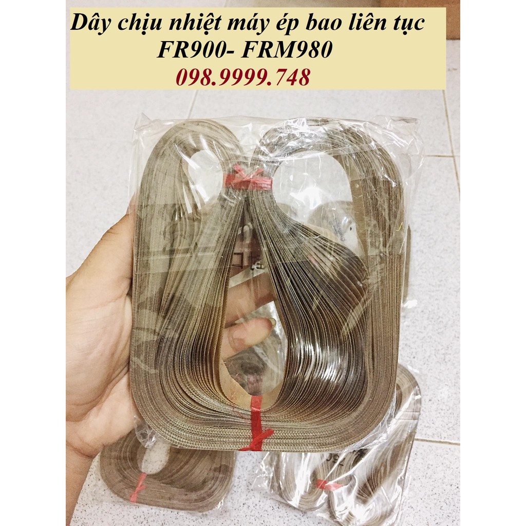 1 DÂY NHIỆT MÁY ÉP TÚI LIÊN TỤC FR900