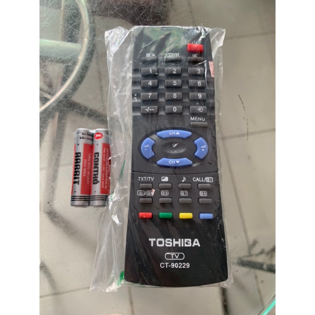 REMOTE ĐIỀU KHIỂN TIVI TOSHIBA NGẮN