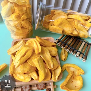 Mít Thái Sấy Giòn Nguyên Miếng❤️Hàng Loại 1❤️Thơm Ngon Giòn Rụm hũ 250gr_Đồ ăn Vặt CemLy Hà Nội