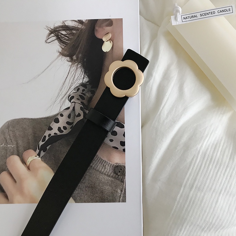 Thắt Lưng Khóa Hình Hoa Thời Trang Hàn Quốc 19588