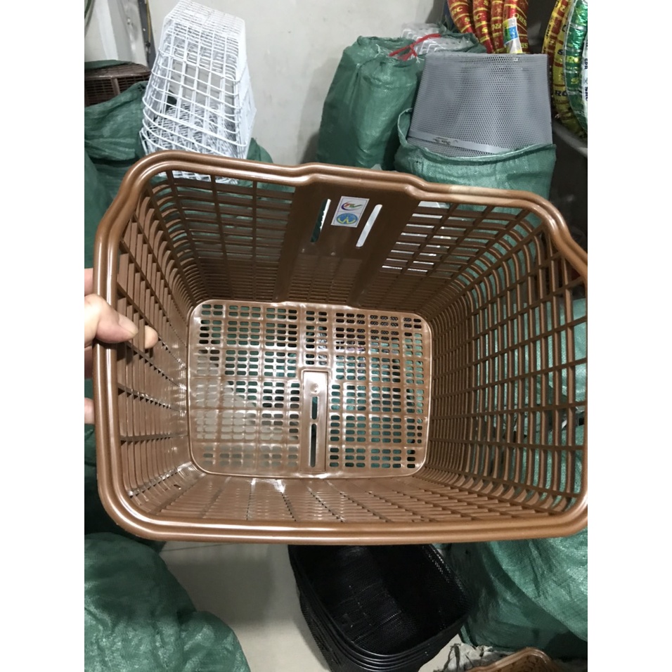 Giỏ Xe Làn Xe Đạp Chất Liệu Nhựa Siêu Bền